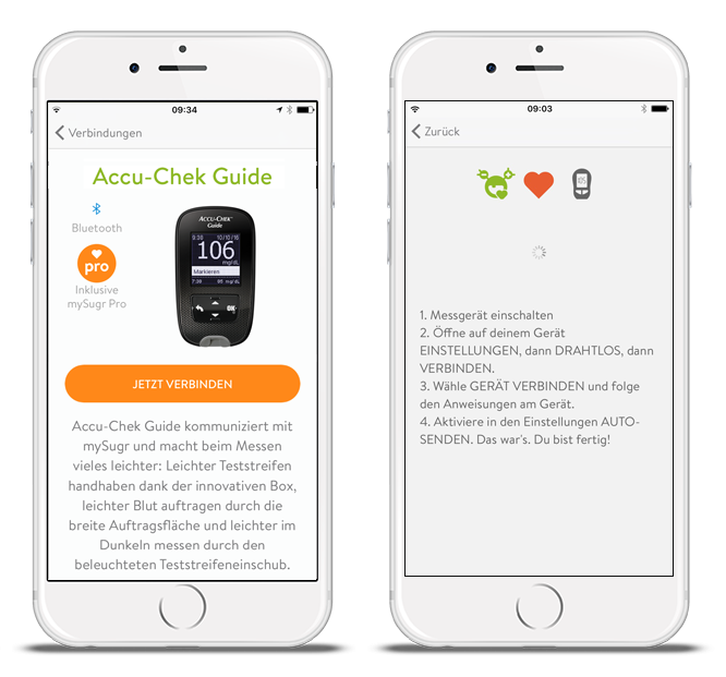 Leg Los Mit Accu Chek Guide Und Der Mysugr App Mysugr