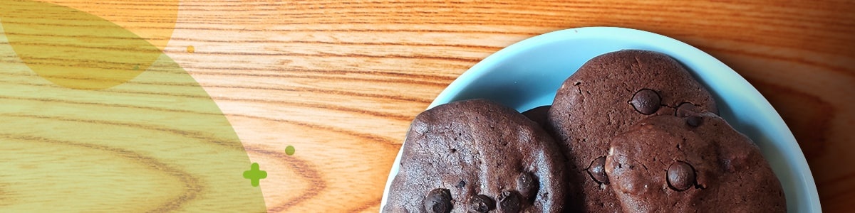 chocolate cookies on a plate