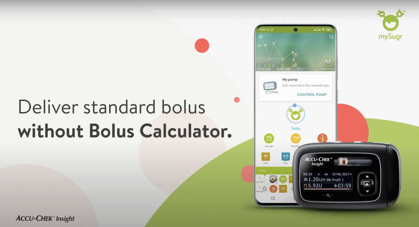 Deliver Standard bolus without Bolus Calculator