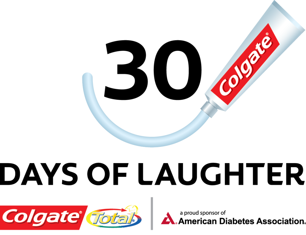 Colgate Total 30 Days of Laughter Logo