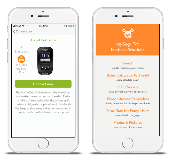 Connect mySugr with Accu-Chek Guide and get mySugr Pro for free