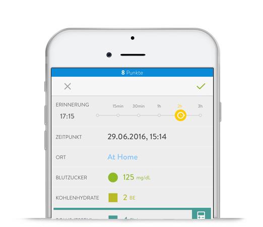 mySugr Blutzuckererinnerung