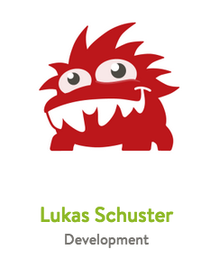 A red mySugr monster avatar