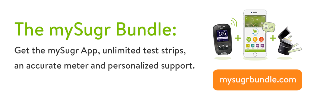 mySugr Bundle - Unlimited Accu-Chek Guide test strips