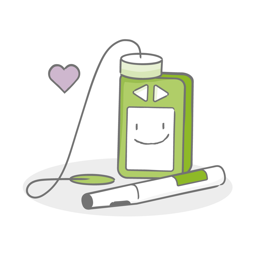 Illustration insulinpump