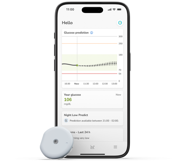 Accu-Chek SmartGuide app +  Accu-Chek SmartGuide Predict app